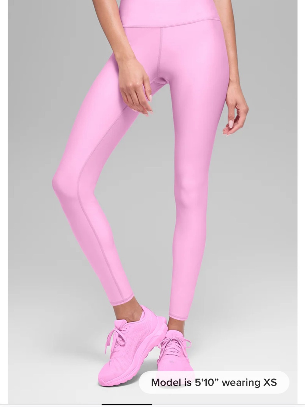 ALO Yoga Women’s S Sugarplum Pink 7/8 High-Waist Air Lift Leggings NWT - Picture 2 of 6